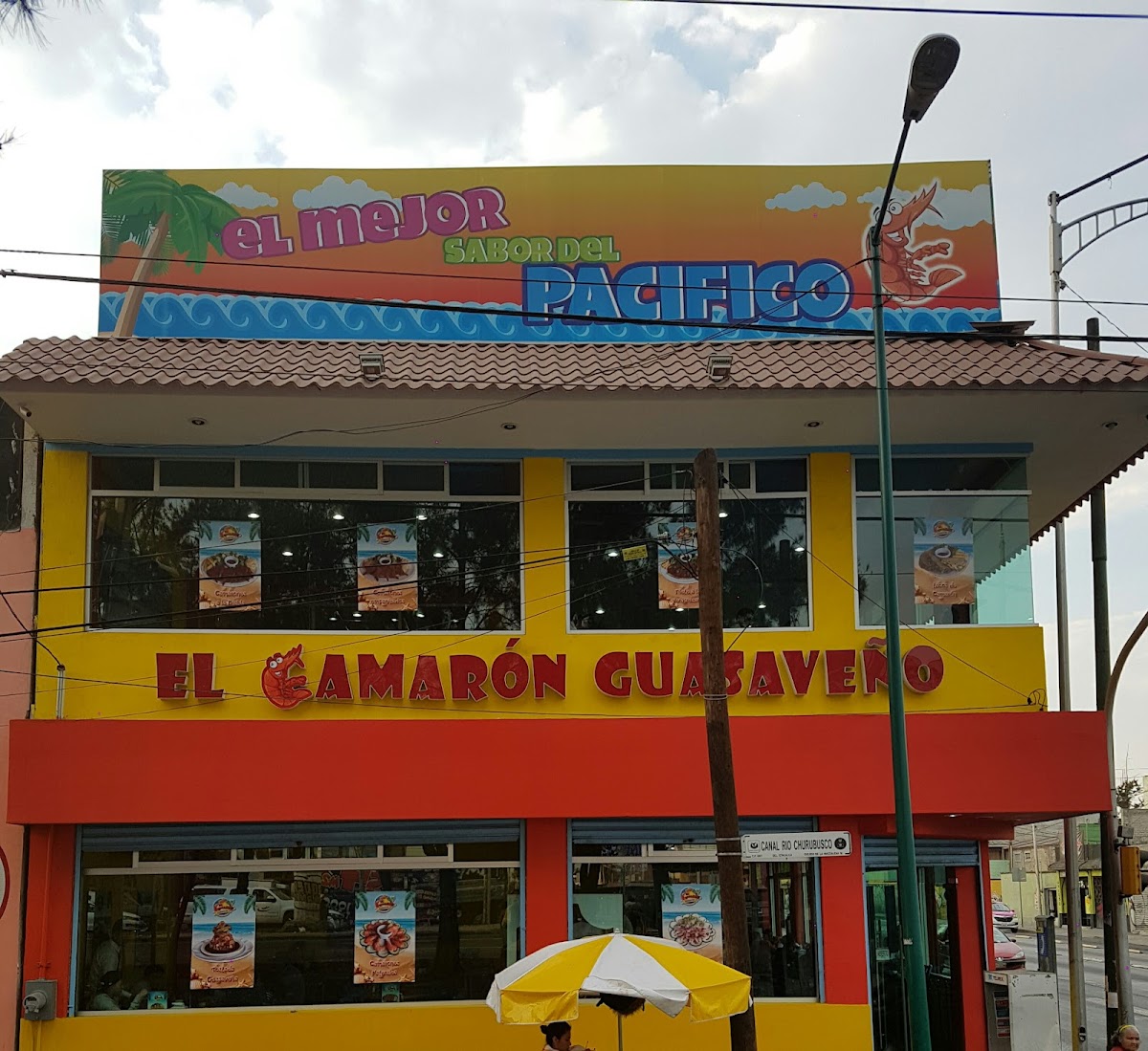 El Camarón Guasaveño, Churubusco
