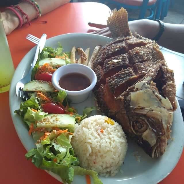 Mojarra Al Mojo de Ajo