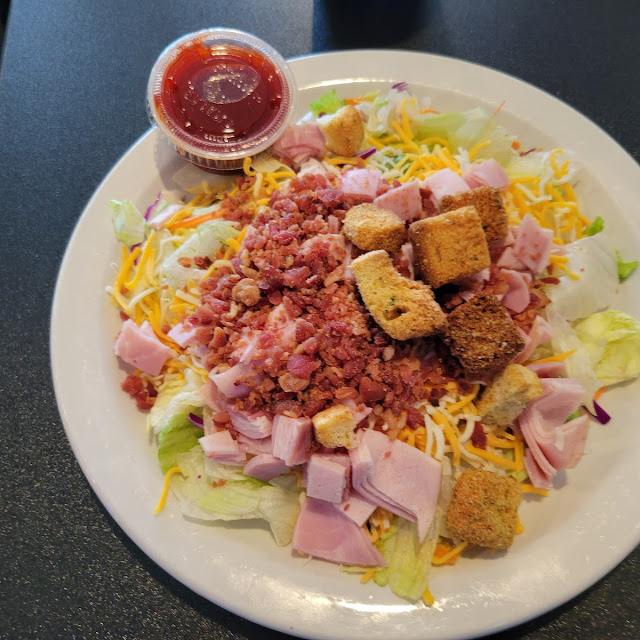 Chef Salad Without Egg Tomatoes and Peppers