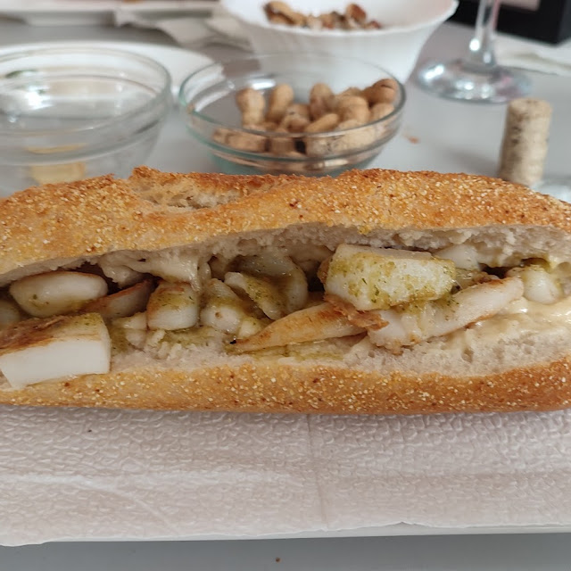 Bocadillo de Sepia