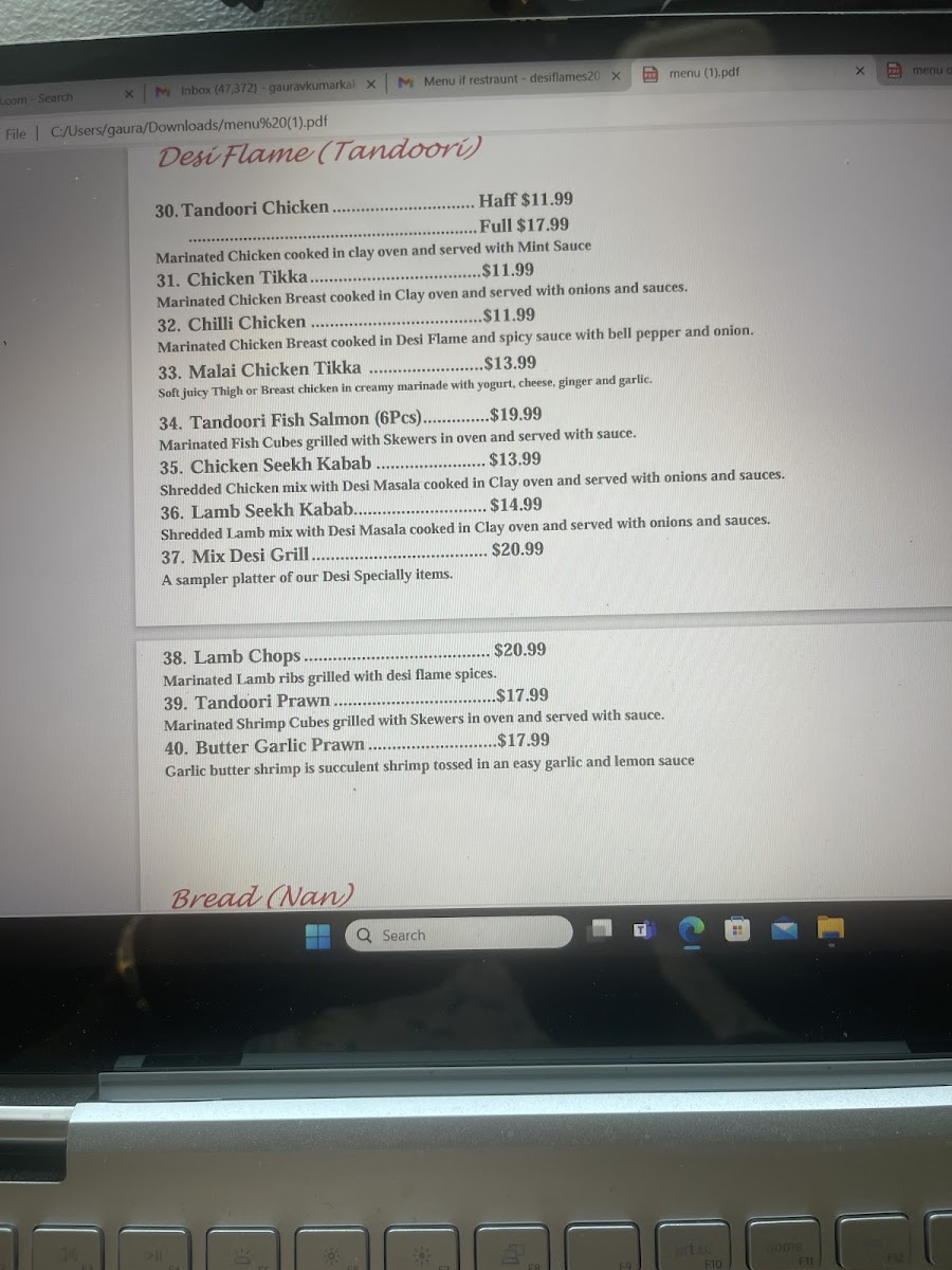Menu Photo 5