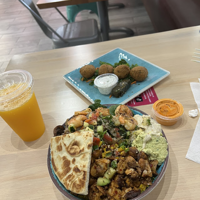 Falafel Bowl of Rice Bowl