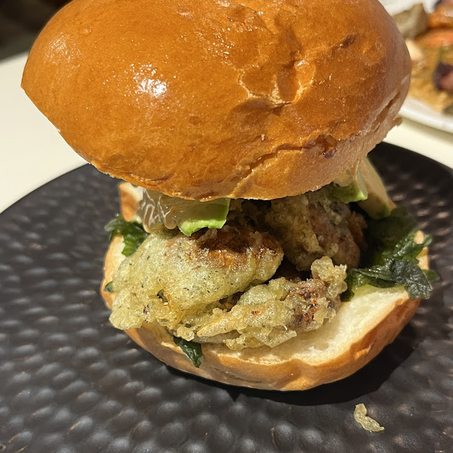 Hamburguesa de Cangrejo