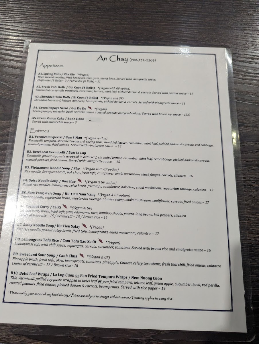 Menu Photo 0