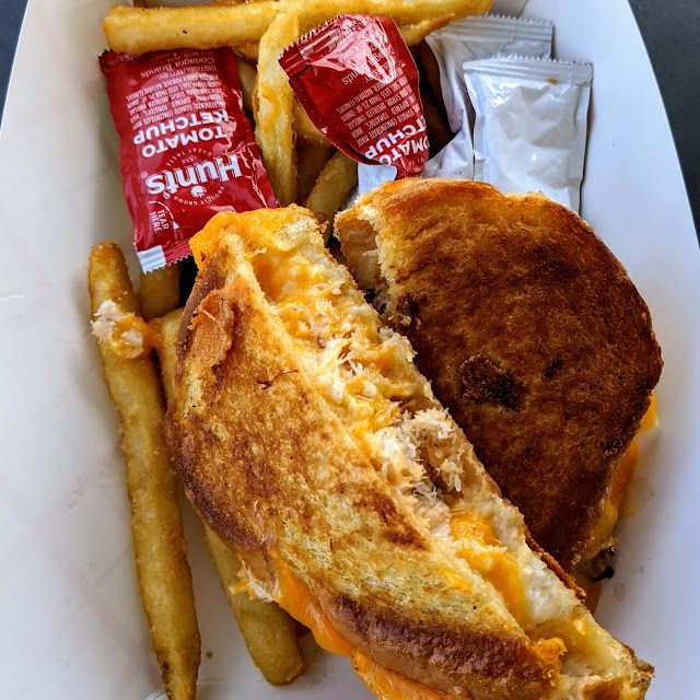 Crab and Cheese Sandwich