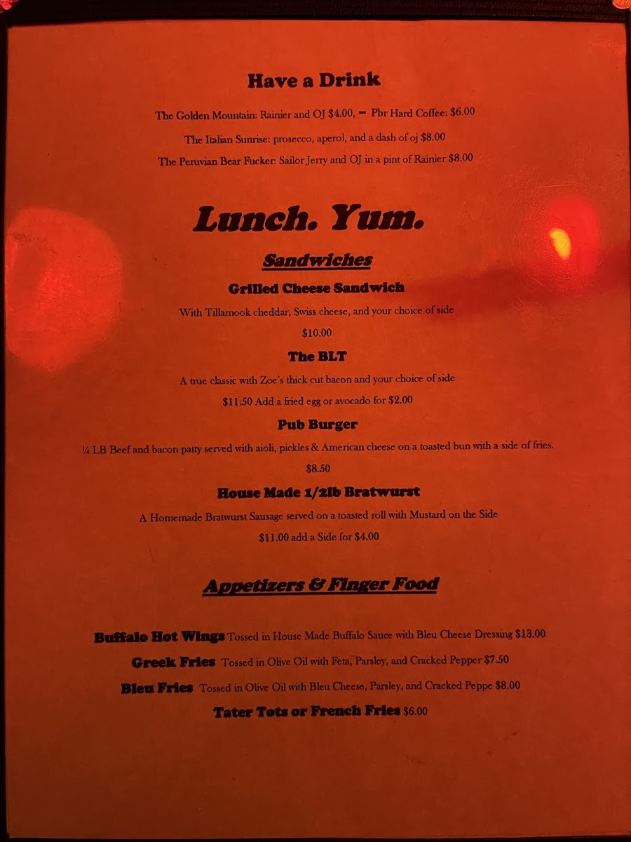 Menu Photo 4
