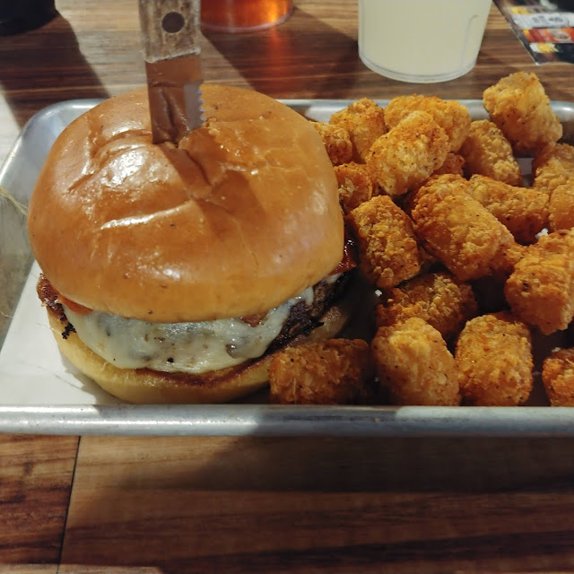 Burger of the Month with Tots