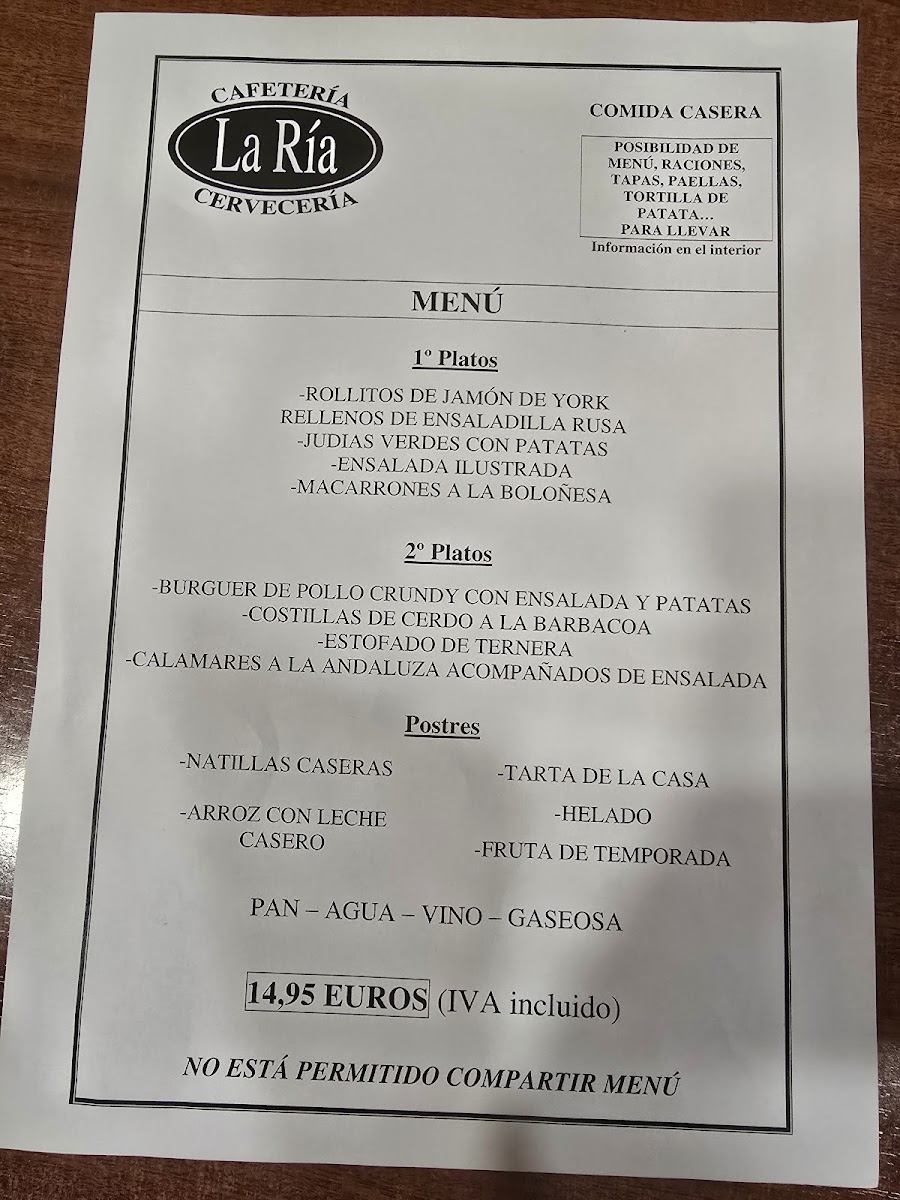 Menu Photo 1