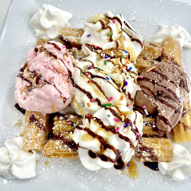 Churro Sundae