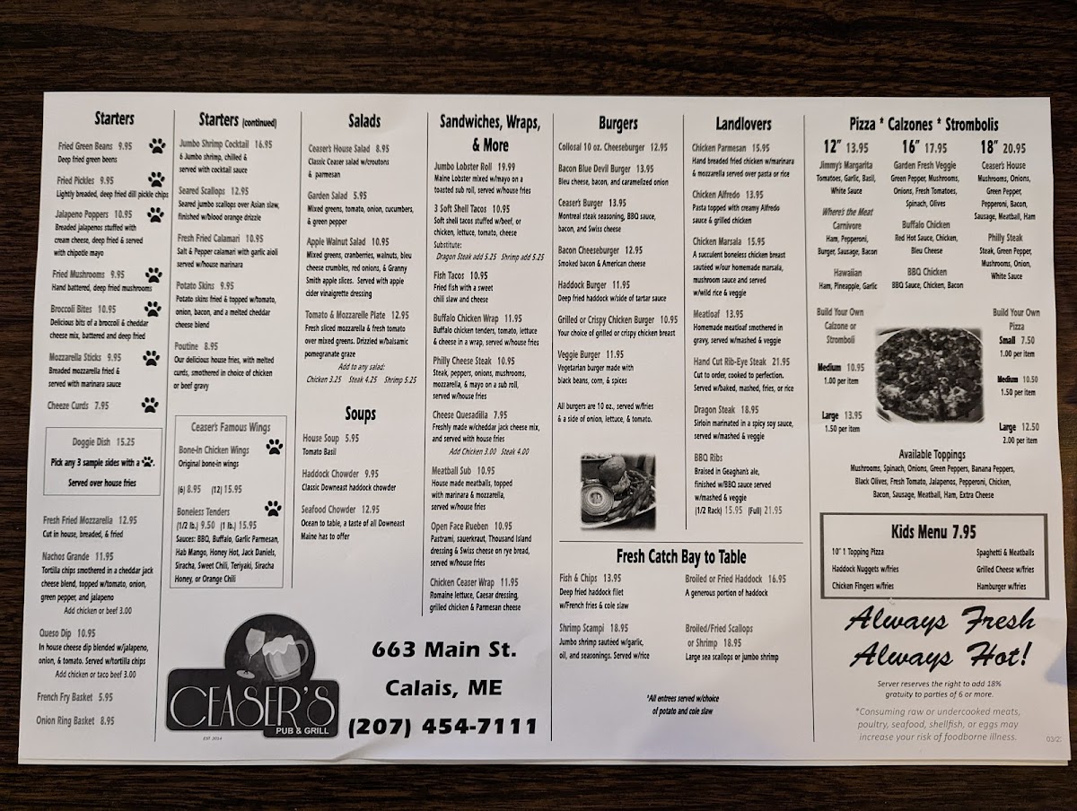 Menu Photo 0