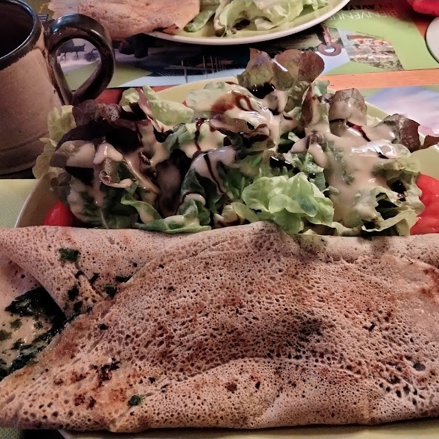 Galette Connemara Avec Du Roquefort