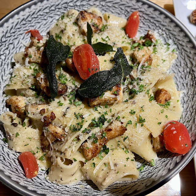 Mushroom Truffle Pappardelle