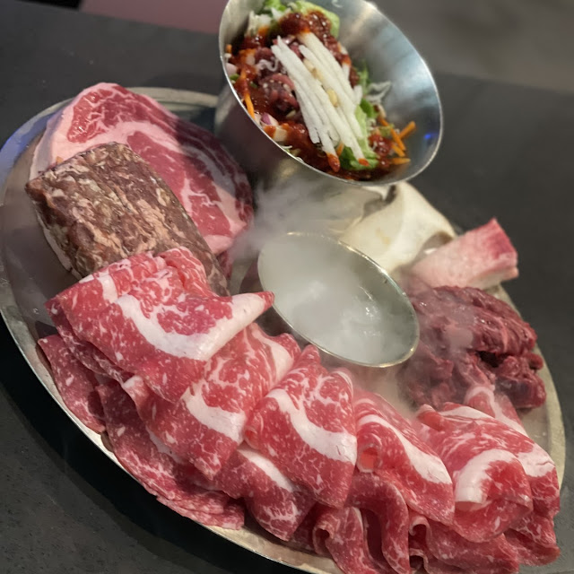 Boneless Marinated Short Ribs 와규 육회 Wagyu Beef Tartare