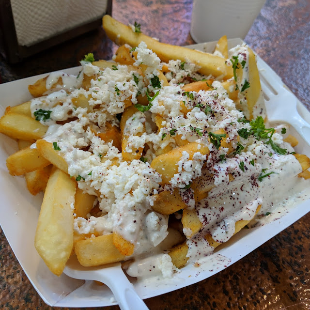 Greek Fries with Cheese