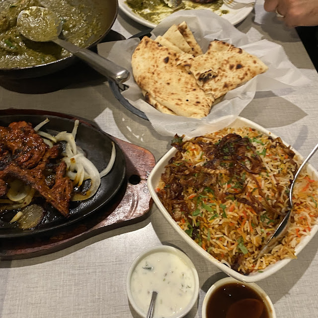 Lamb Chops with Garlic Naan