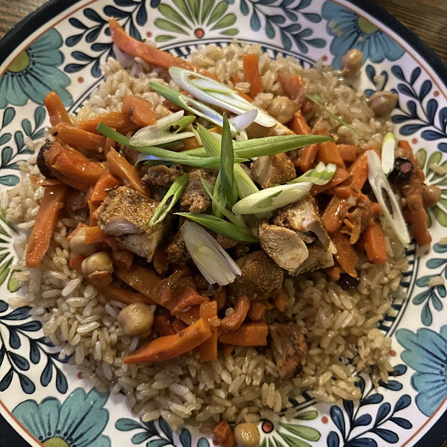 Plov with Halal Chicken Thigh