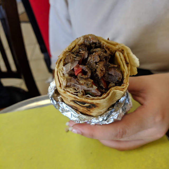 Beef Shawarma Wrap