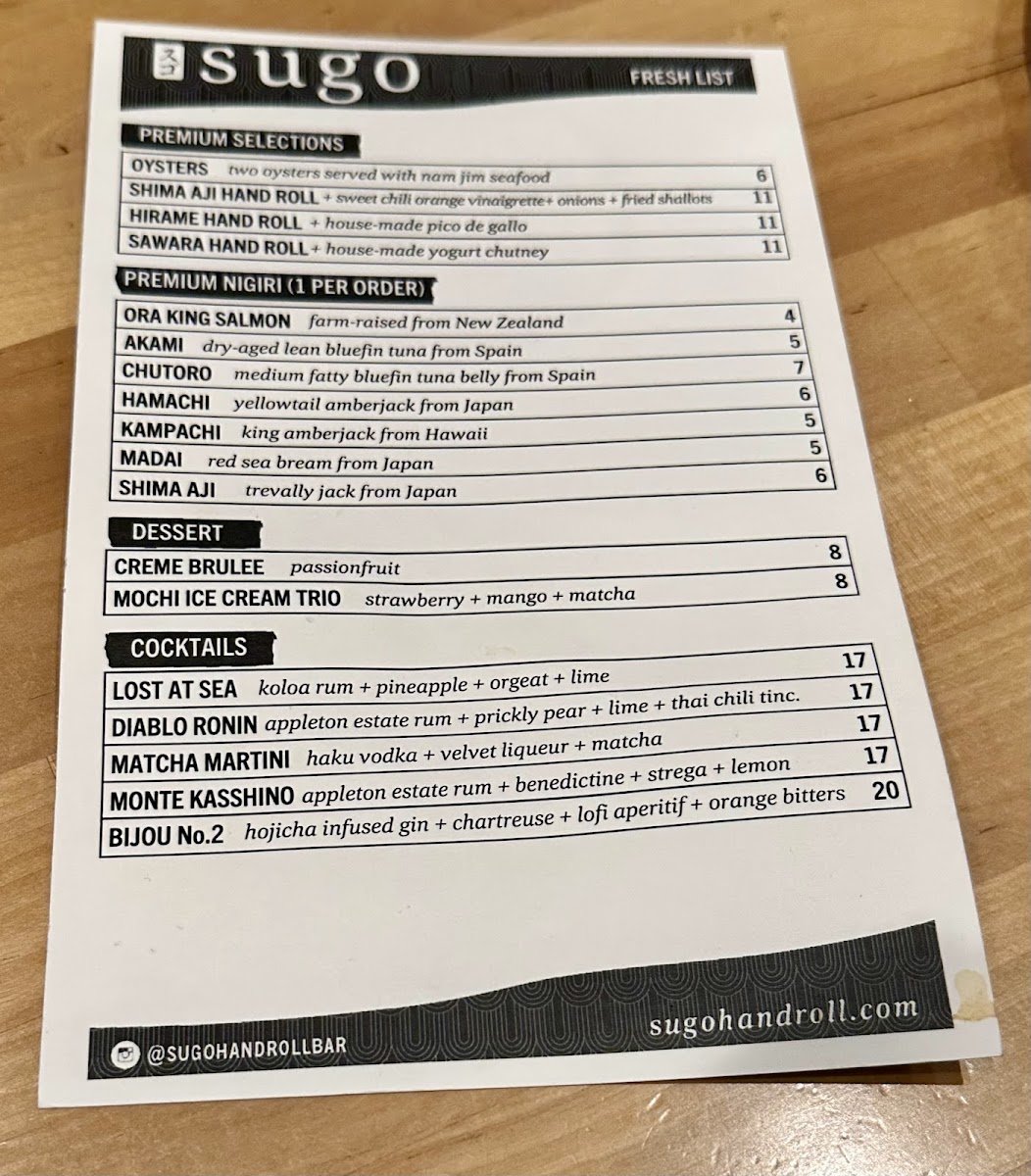 Menu Photo 0