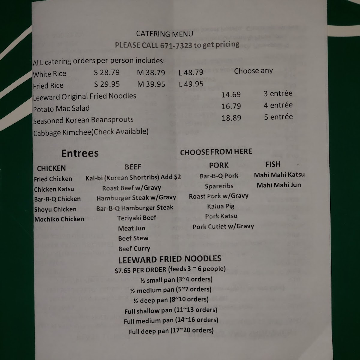 Menu Photo 5