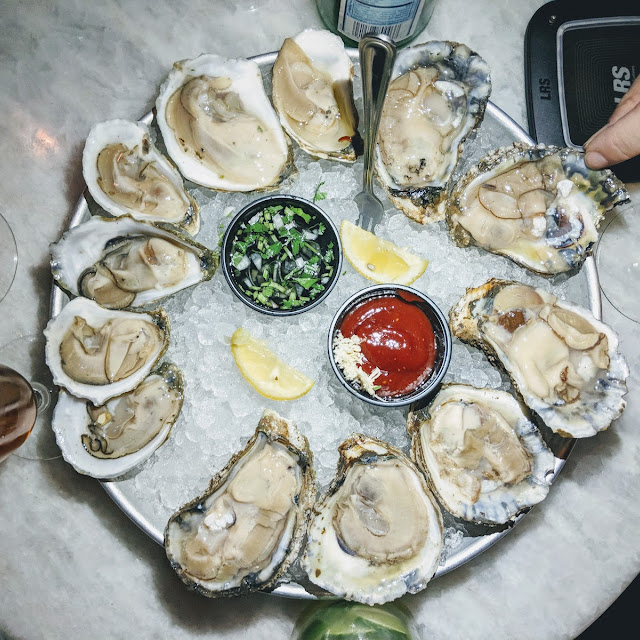 Raw Oysters on the Half Shell