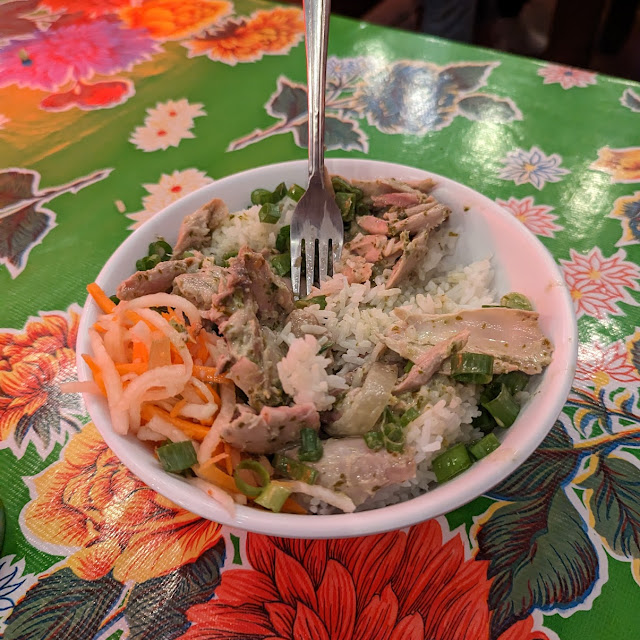 Green Curry Chicken Rice Bowl