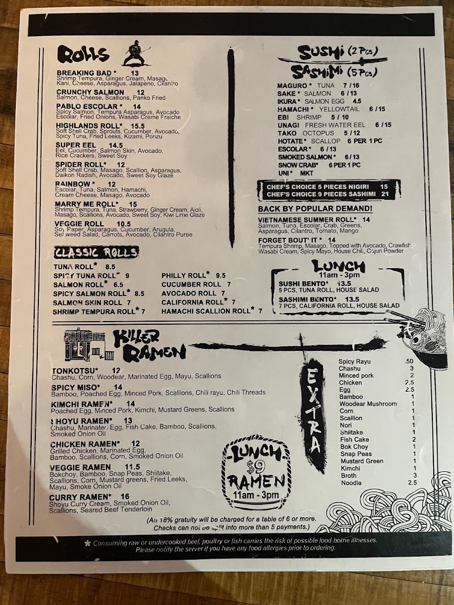 Menu Photo 0