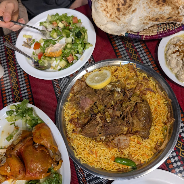 Lamb Mandi with Rice and Almonds