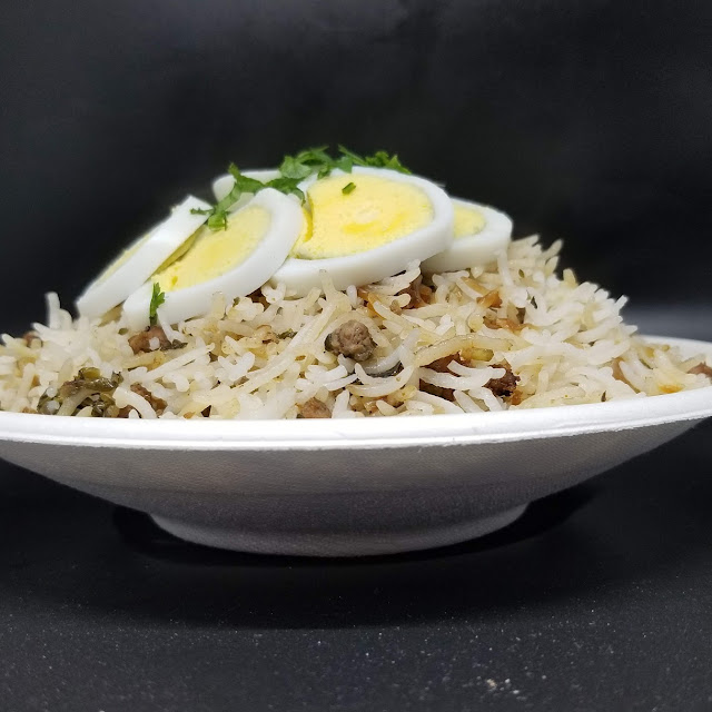 Goat Kheema Biryani