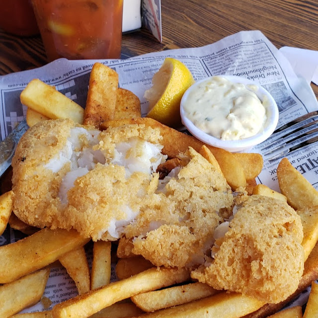 British-Style Fish and Chips