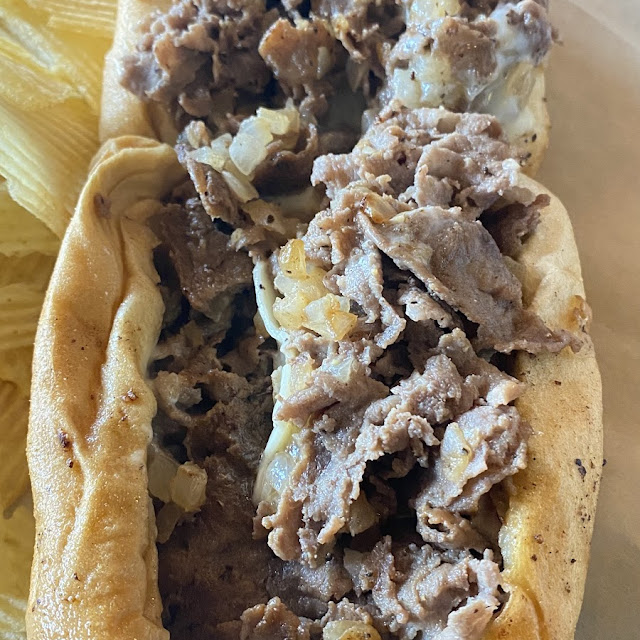 Philly Cheese Steak with Mushrooms