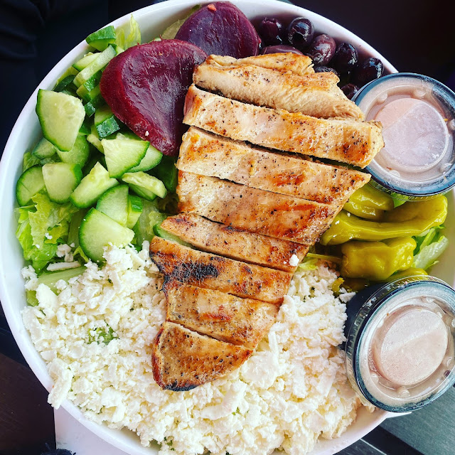 Chicken Greek Salad