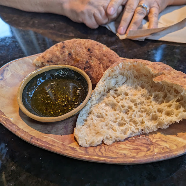 Complementary Pita Bread