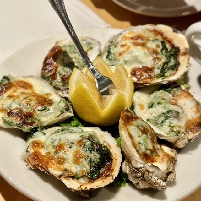Oysters Rockefeller