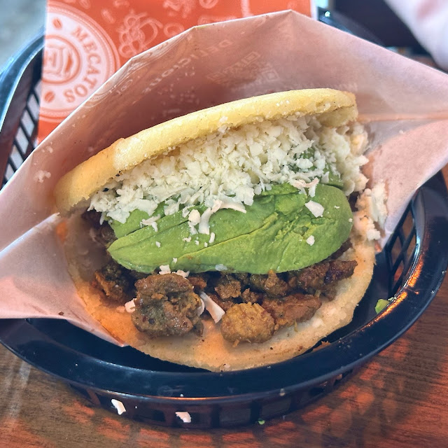 Carne Asada Arepa