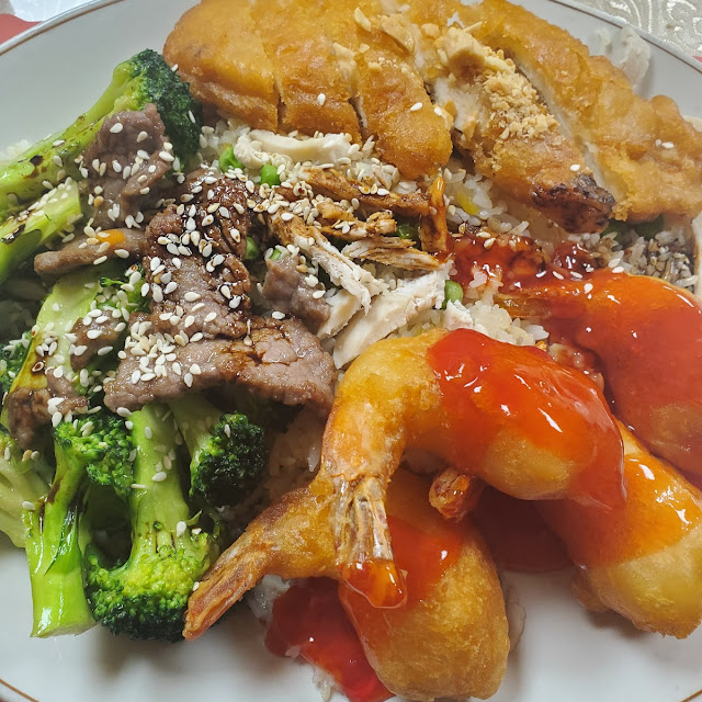 Jumbo Shrimp with Broccoli