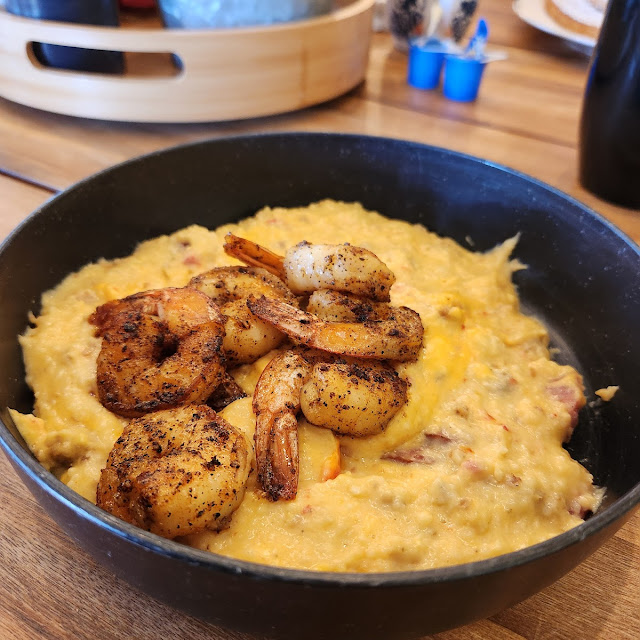 Shrimp and Loaded Grits