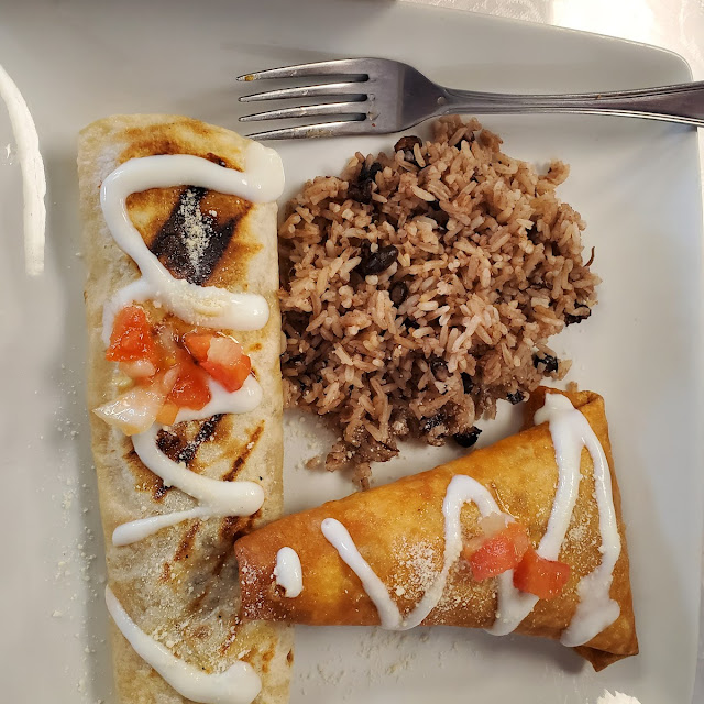 Chimichanga Lunch