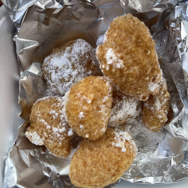 Side Order of Corn Nuggets with Powdered Sugar