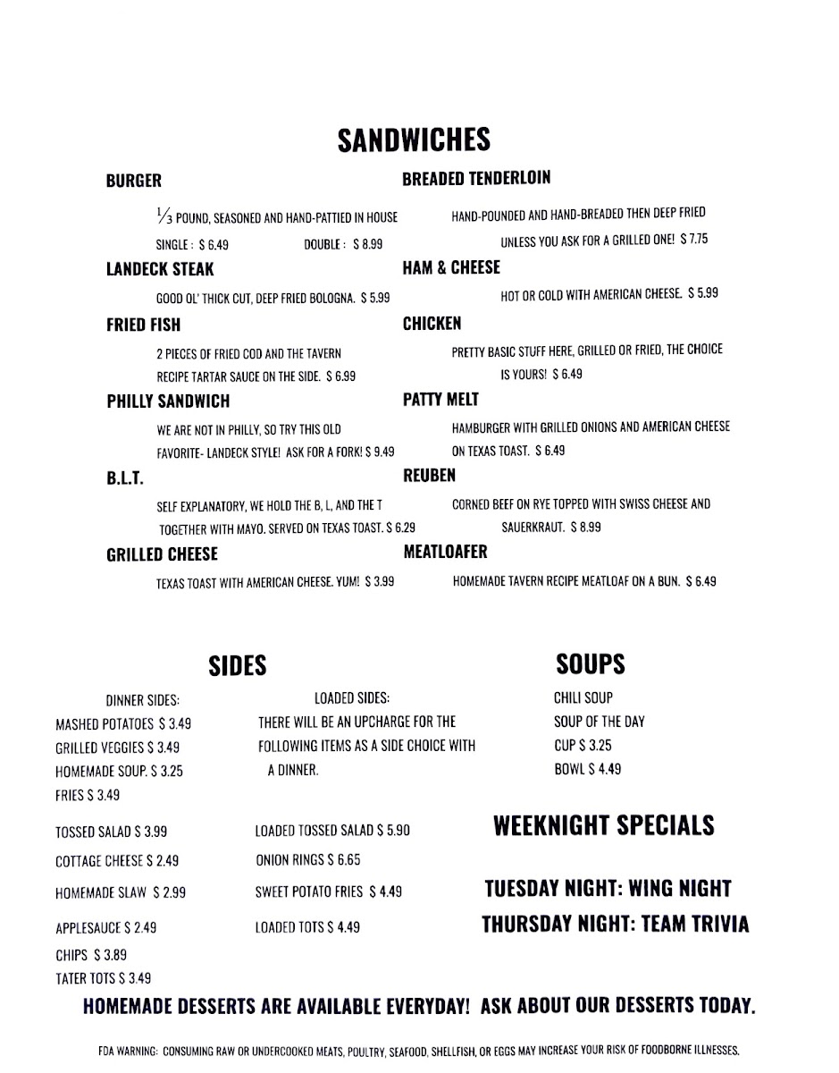 Menu Photo 4
