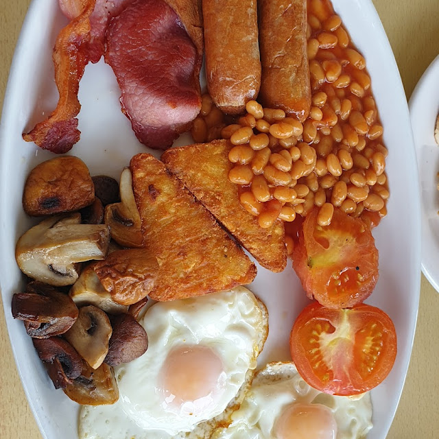 Sausages Egg Chips & Beans