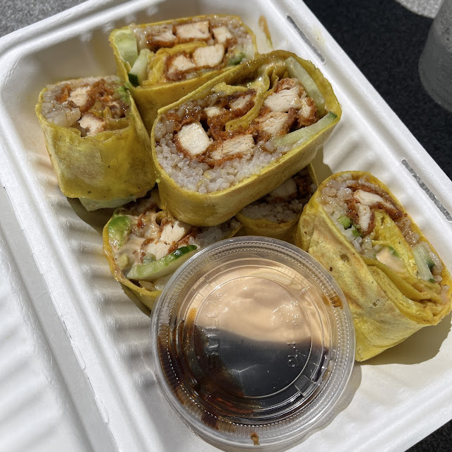 Schnitzel Sushi Wrap