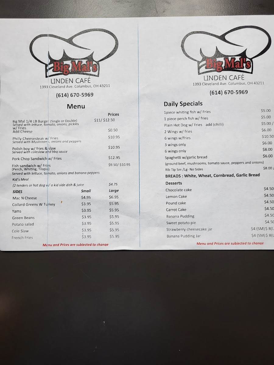 Menu Photo 4