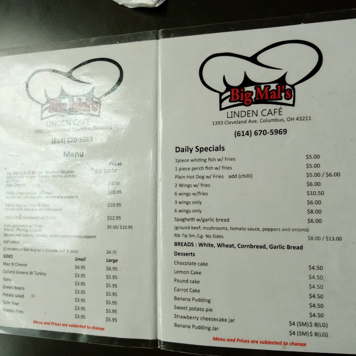 Menu Photo 5