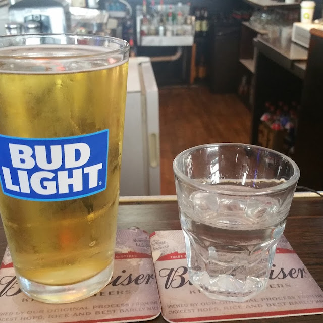 Beer and Sambuca