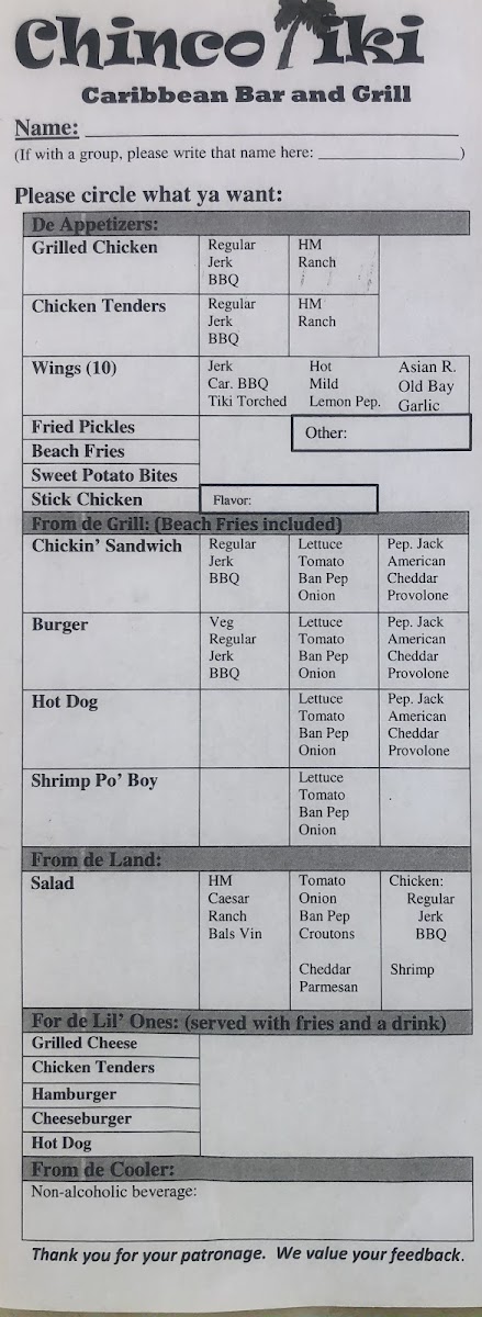 Menu Photo 0