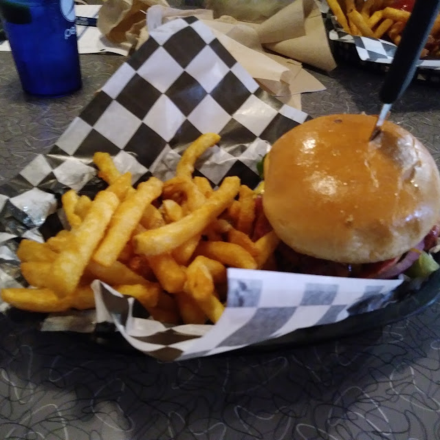 Blue Hawaii Burger