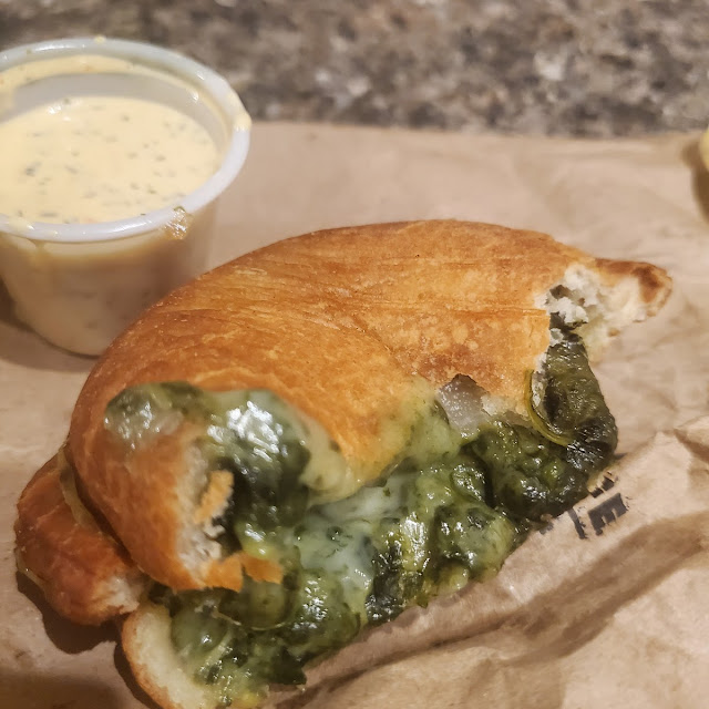Chicken Pesto Empanada
