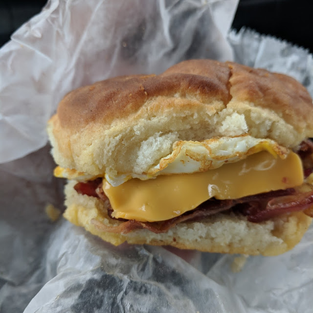 Bacon Egg and Cheese Biscuit
