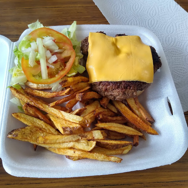 Cheeseburger and Fries