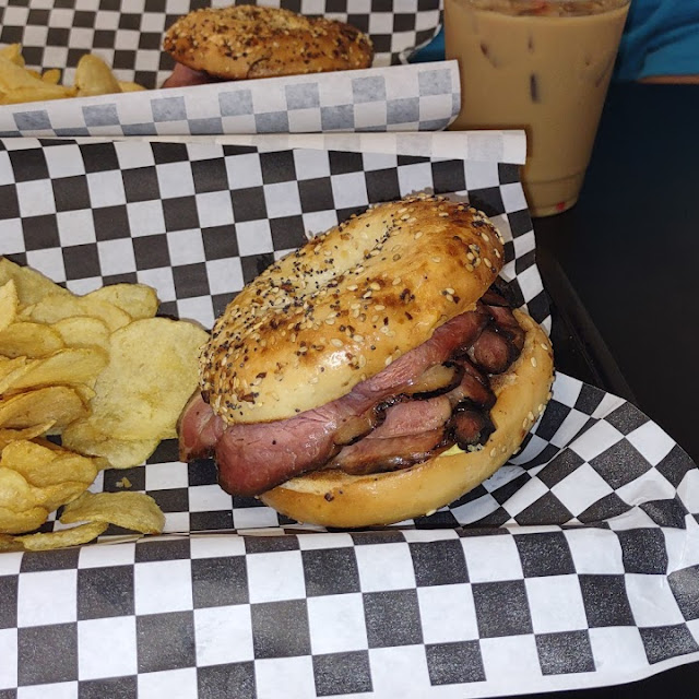 Smoke Bacon Egg Bagel